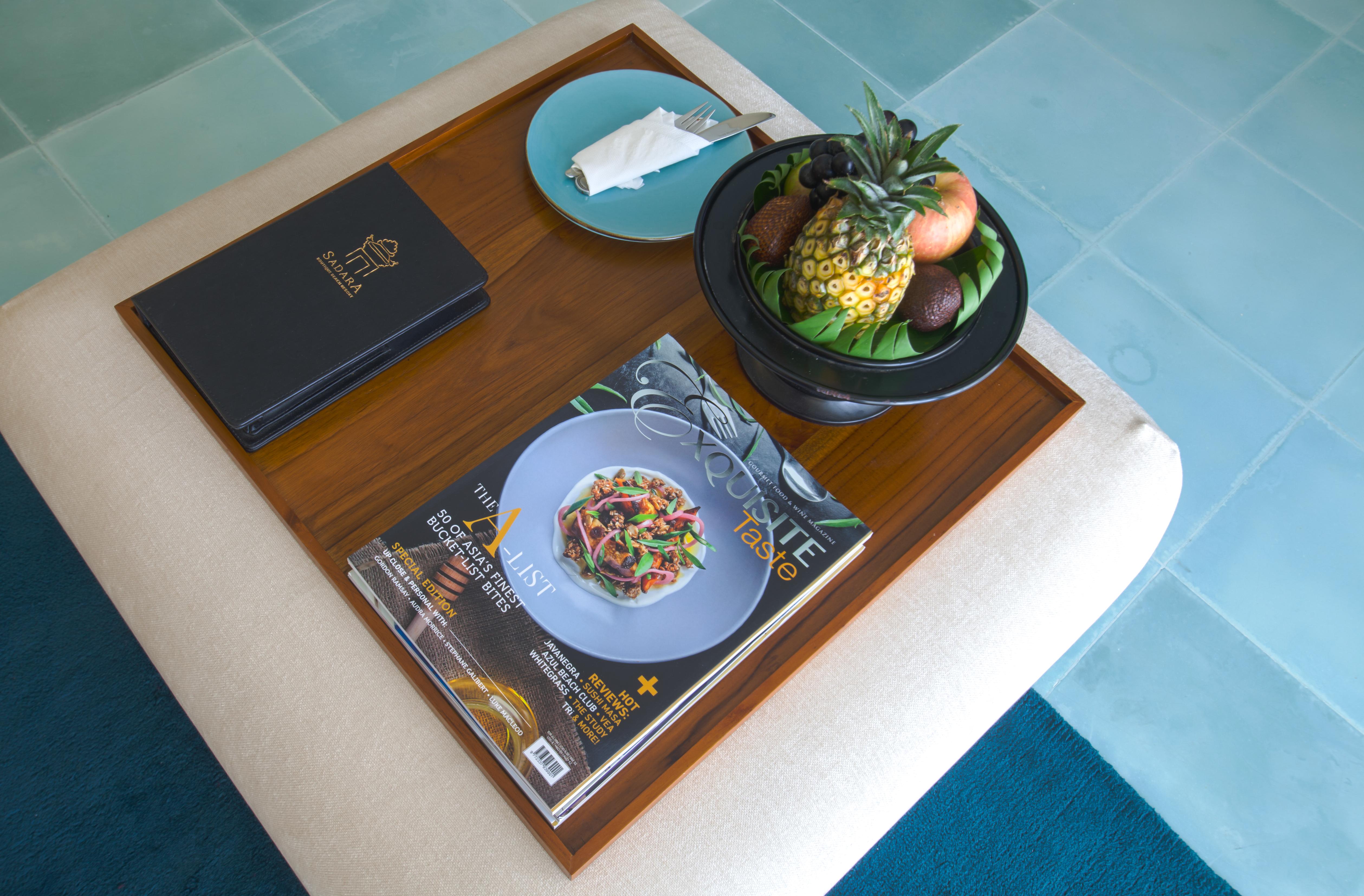 Sadara Resort Nusa Dua  Eksteriør bilde A magazine on a table