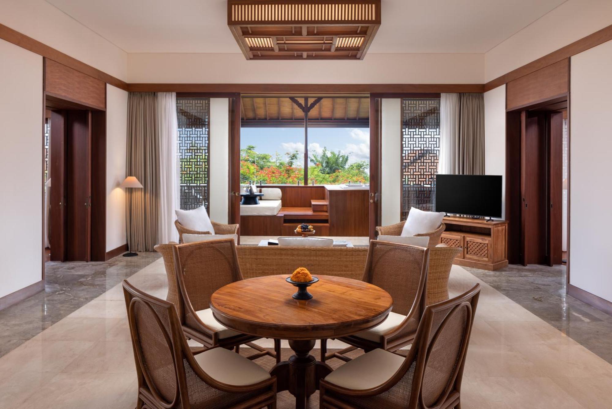 Sadara Resort Nusa Dua  Eksteriør bilde Living room of a suite